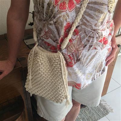 NWT Clare V Crochet Bag